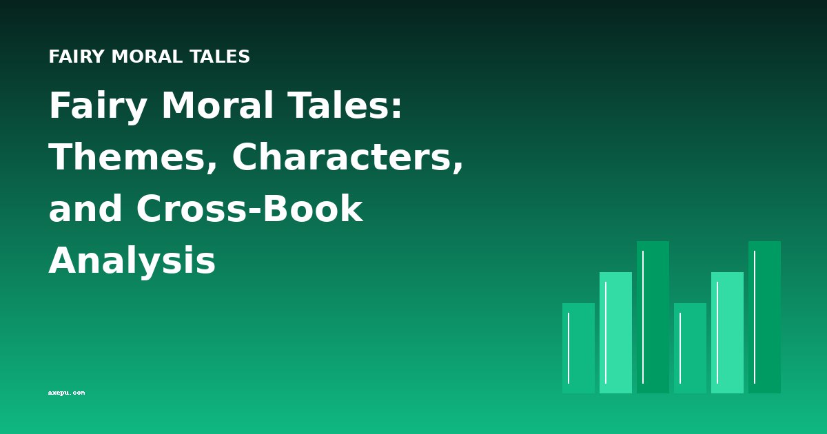Fairy Moral Tales: Themes, Characters, and Cross-Book Analysis