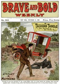 Cover of A Taxicab Tangle; or, The Mission of the Motor Boys — Edition Insights