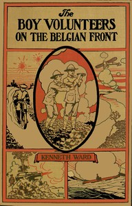 Cover of The Boy Volunteers on the Belgian Front — Reading Companion