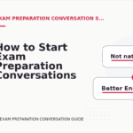How to Start Exam Preparation Conversations Clearly