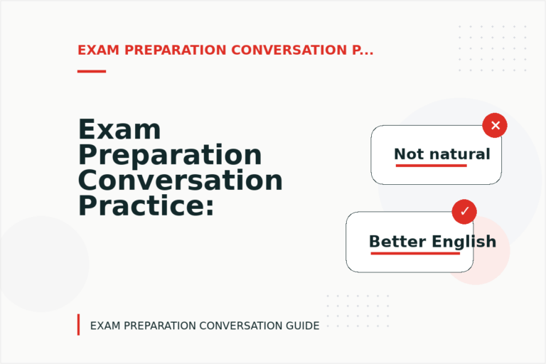 Exam Preparation Conversation Practice: Request and Reply Examples