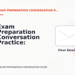 Exam Preparation Conversation Practice: Email and Message Examples