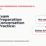 Exam Preparation Conversation Practice: Closing Lines and Follow-Ups